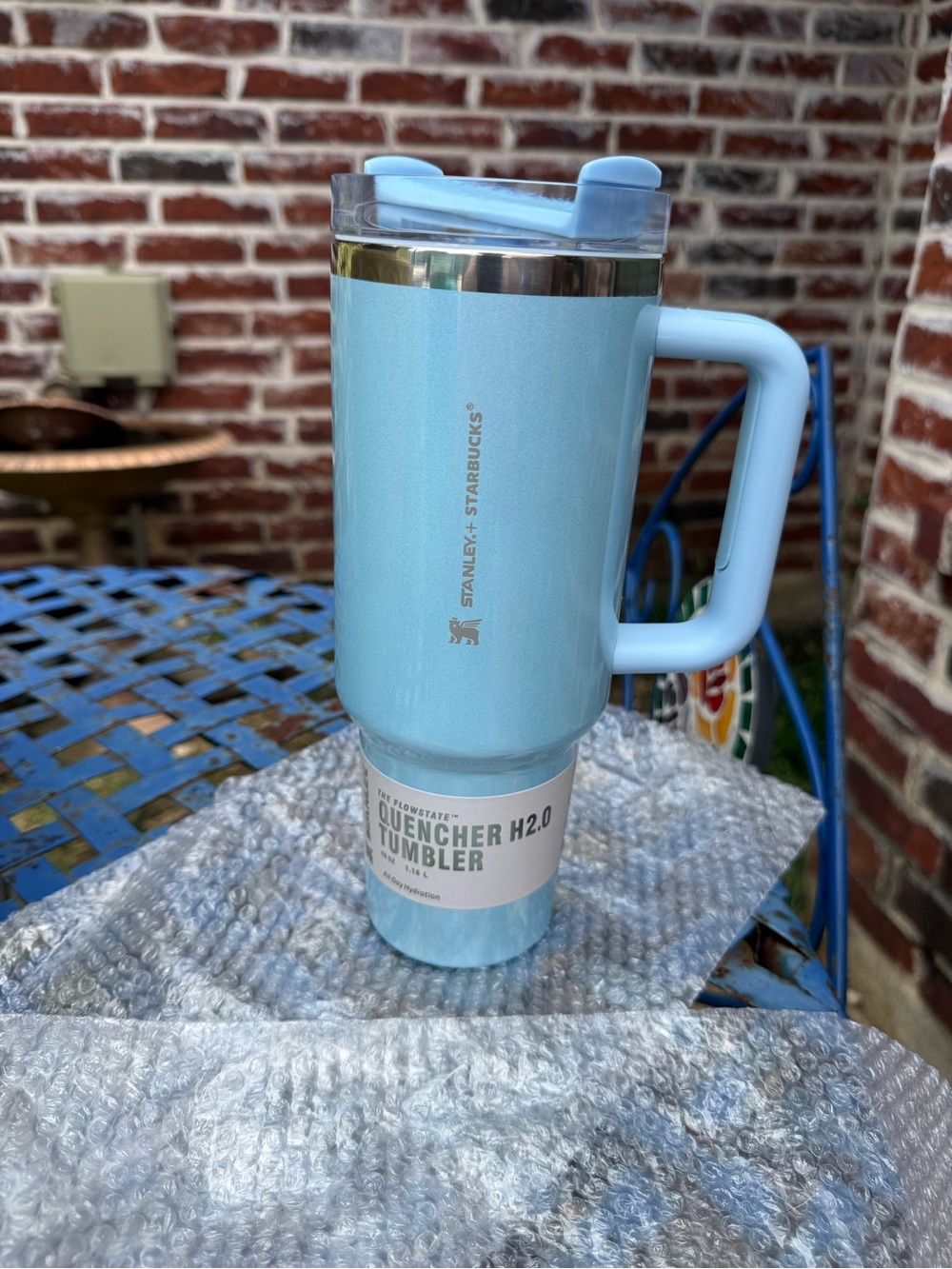 Stanley 40oz x Starbucks Edition Quencher H2.0 Tumbler - Light Blue